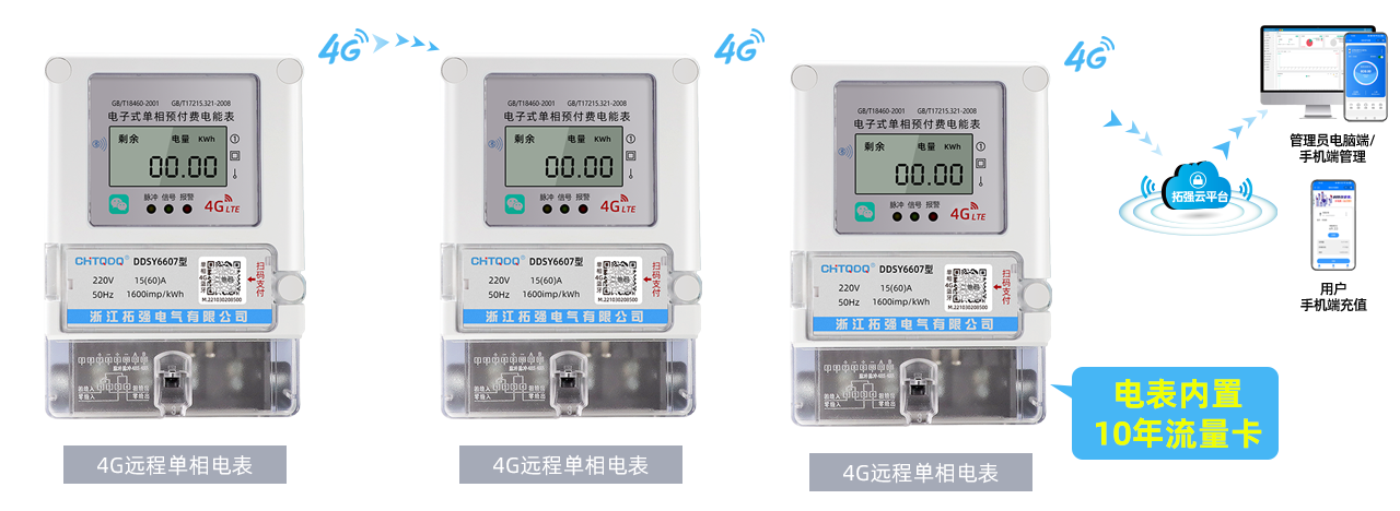 4g远程电表